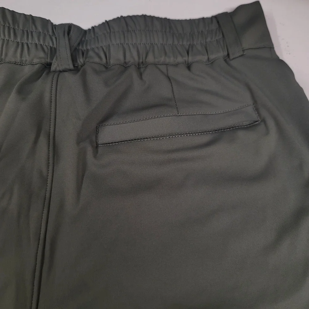 Viodia Olive Green Casual Athleisure‎ Golf Yoga Pants Women Size L